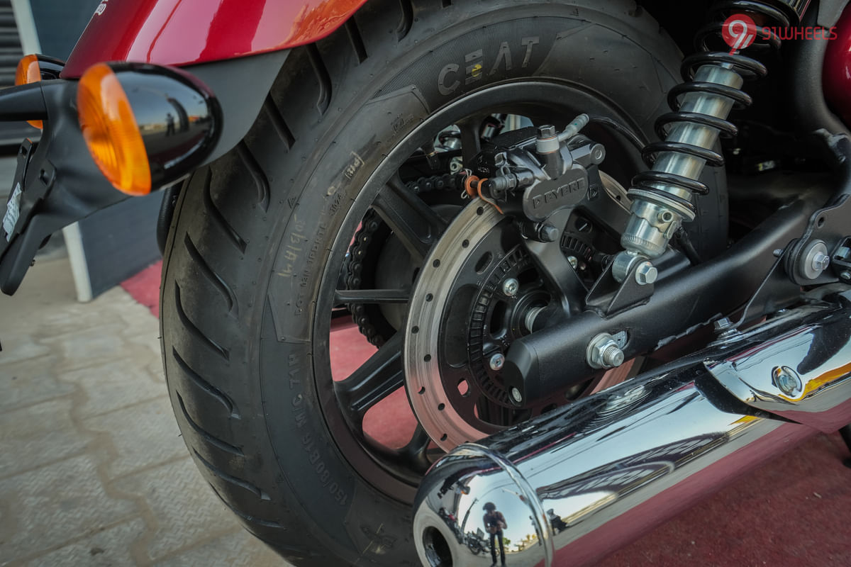 Royal Enfield Super Meteor 650 Rear Disc Brake