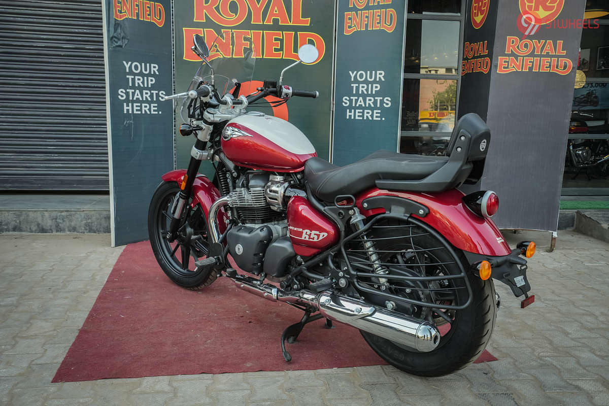 Royal Enfield Super Meteor 650 Left Rear Three Quarter