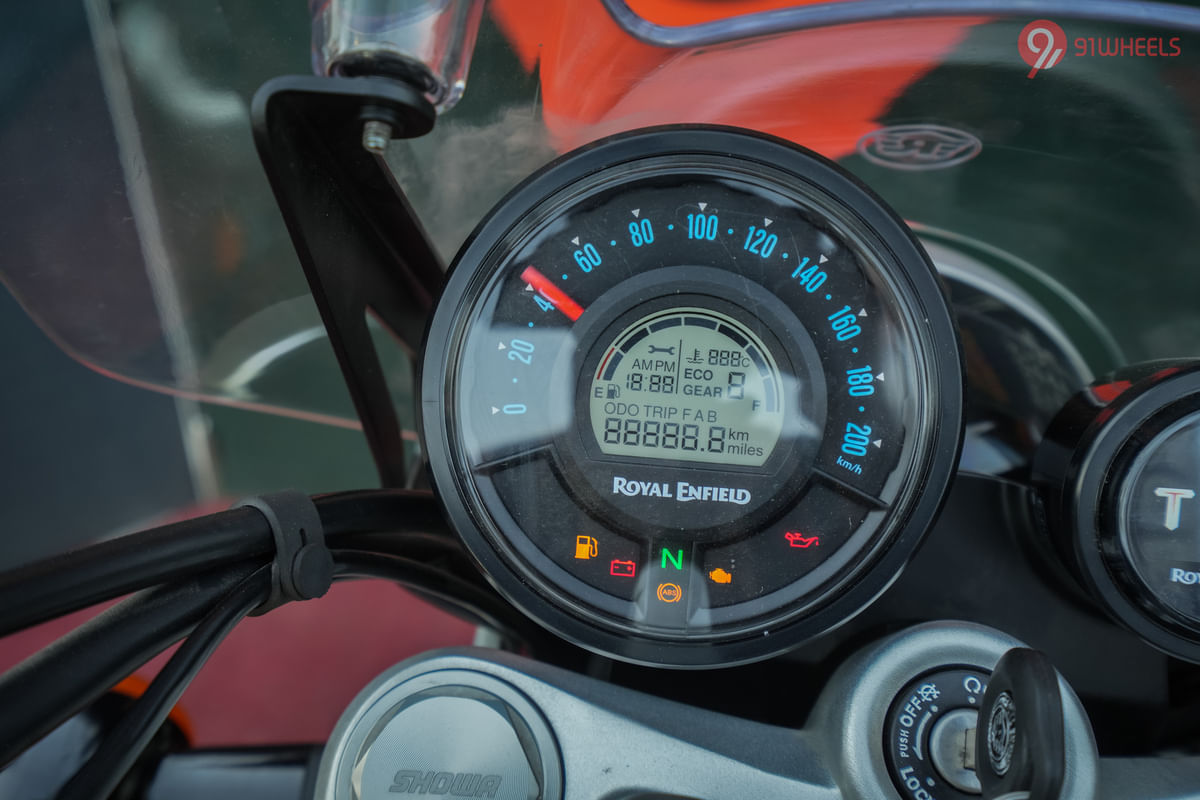 Royal Enfield Super Meteor 650 Fuel Gauge