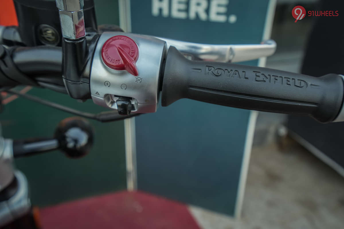 Royal Enfield Super Meteor 650 Engine Start Switch