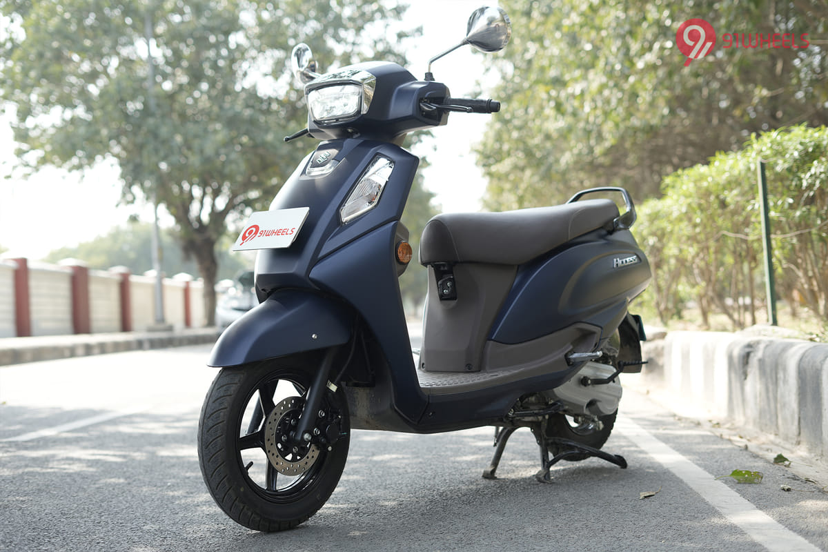 Suzuki Access 125 Left Front Three Quarter