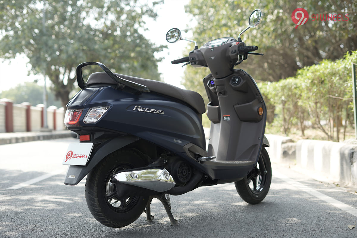 Suzuki Access 125 Right Rear Three Quarter