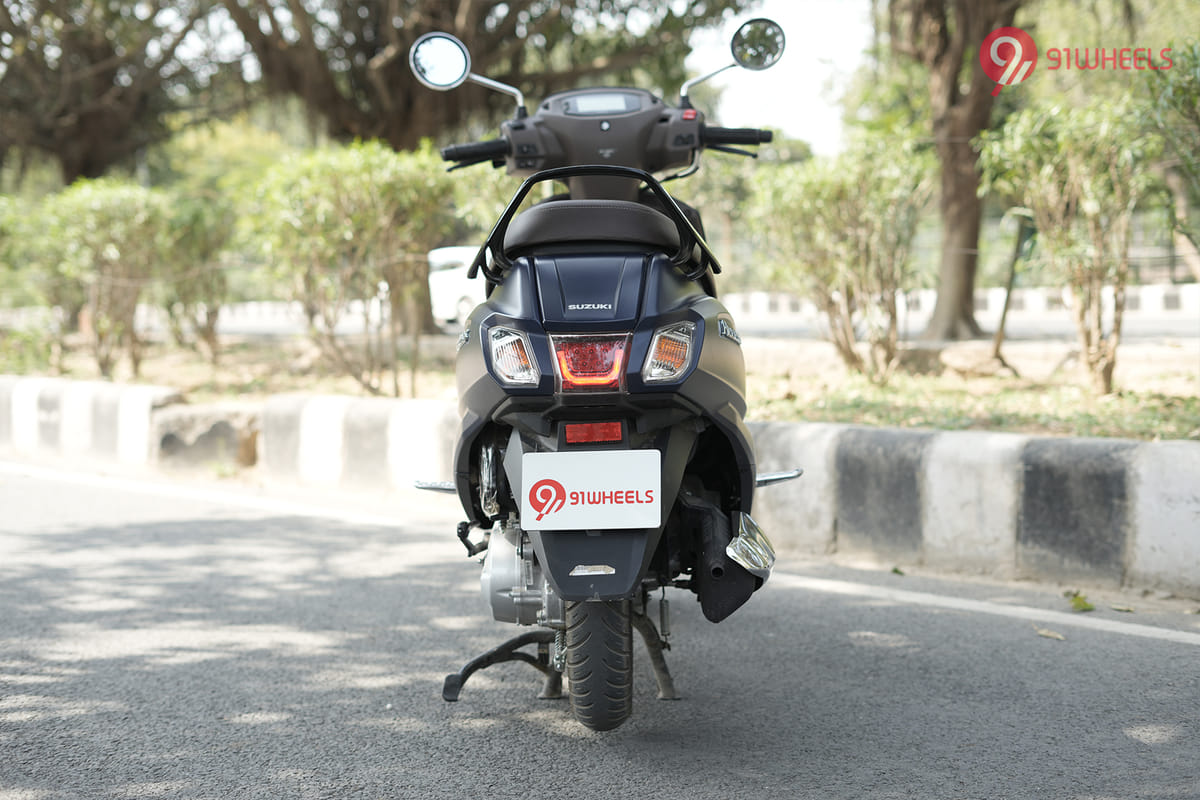 Suzuki Access 125 Rear View