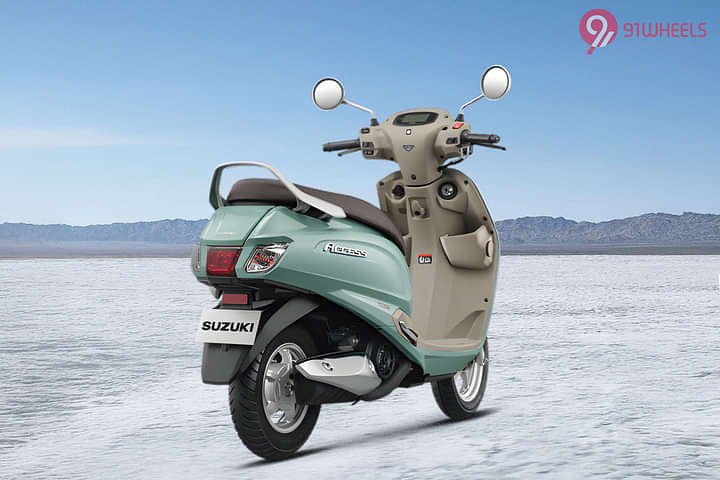 Suzuki Access 125 Right Rear Three Quarter