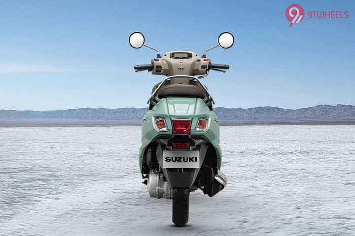 Suzuki Access 125 Rear View