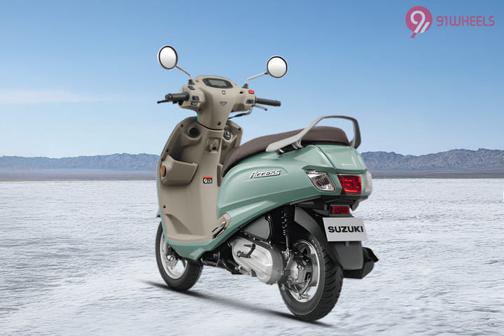 Suzuki Access 125 Left Rear Three Quarter