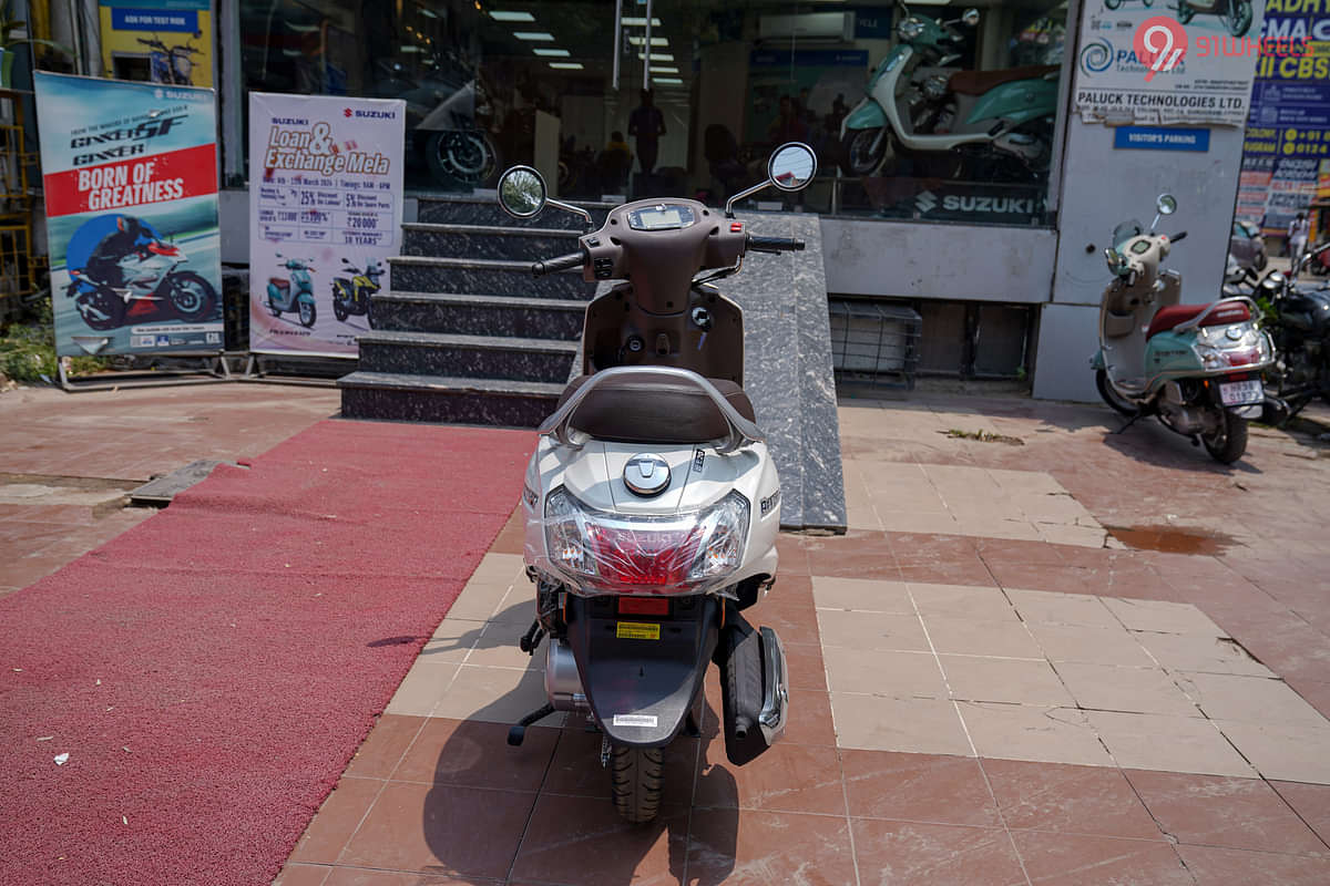 Suzuki Access 125 Rear View