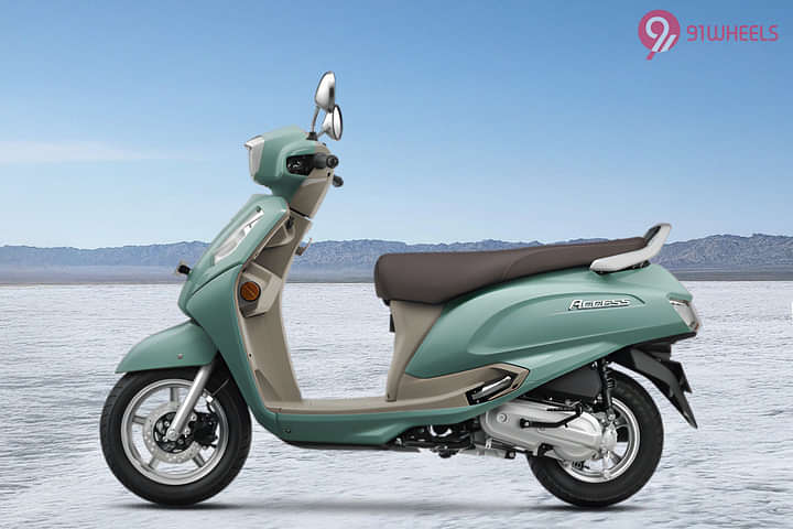 Suzuki Access 125 Left Side View