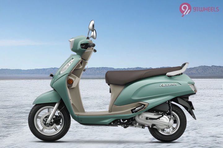 Suzuki Access 125 Left Side View