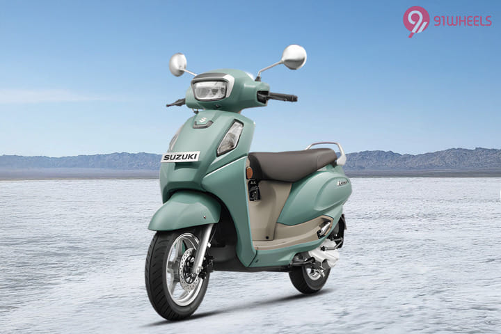 Suzuki Access 125 Left Front Three Quarter