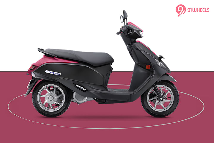 Suzuki E Access Right Side View