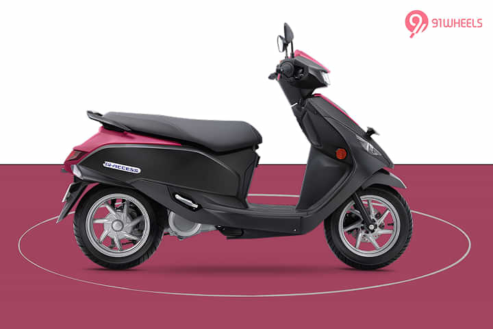 Suzuki E Access Right Side View Suzuki E Access Right Side View