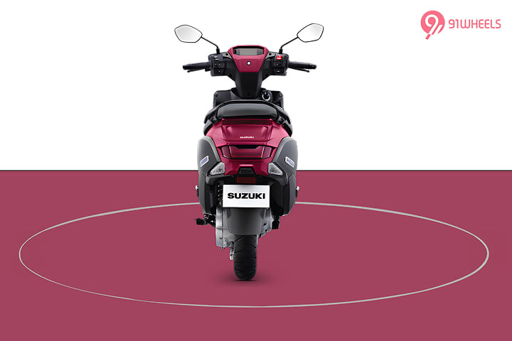 Suzuki E Access Rear View