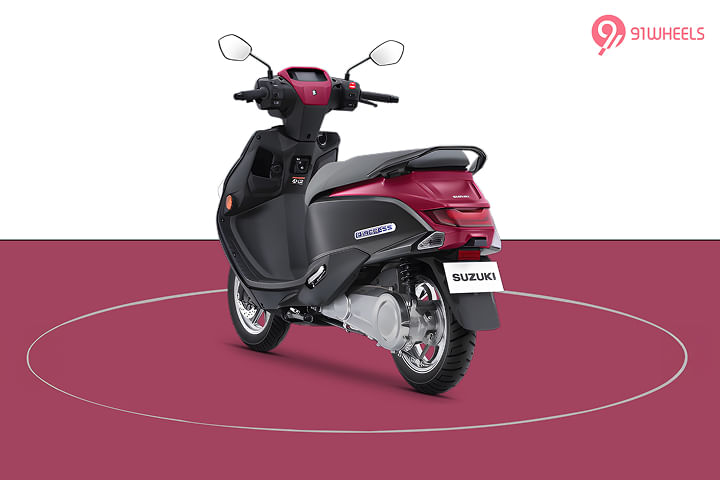 Suzuki E Access Left Rear Three Quarter