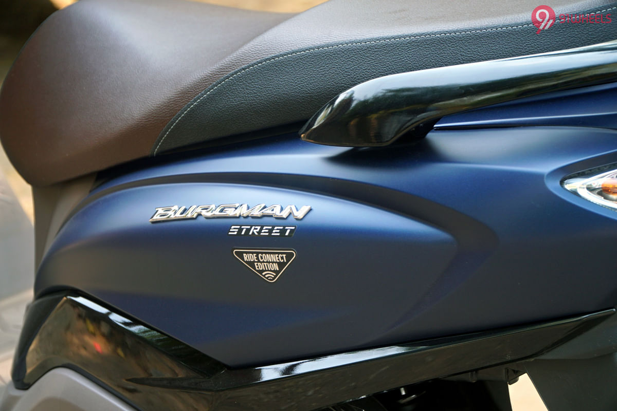 Suzuki Burgman Street Left Side Body Panel Badge