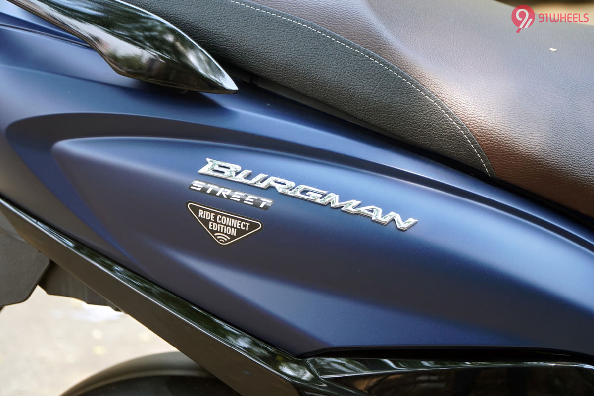 Suzuki Burgman Street Right Side Body Panel Badge