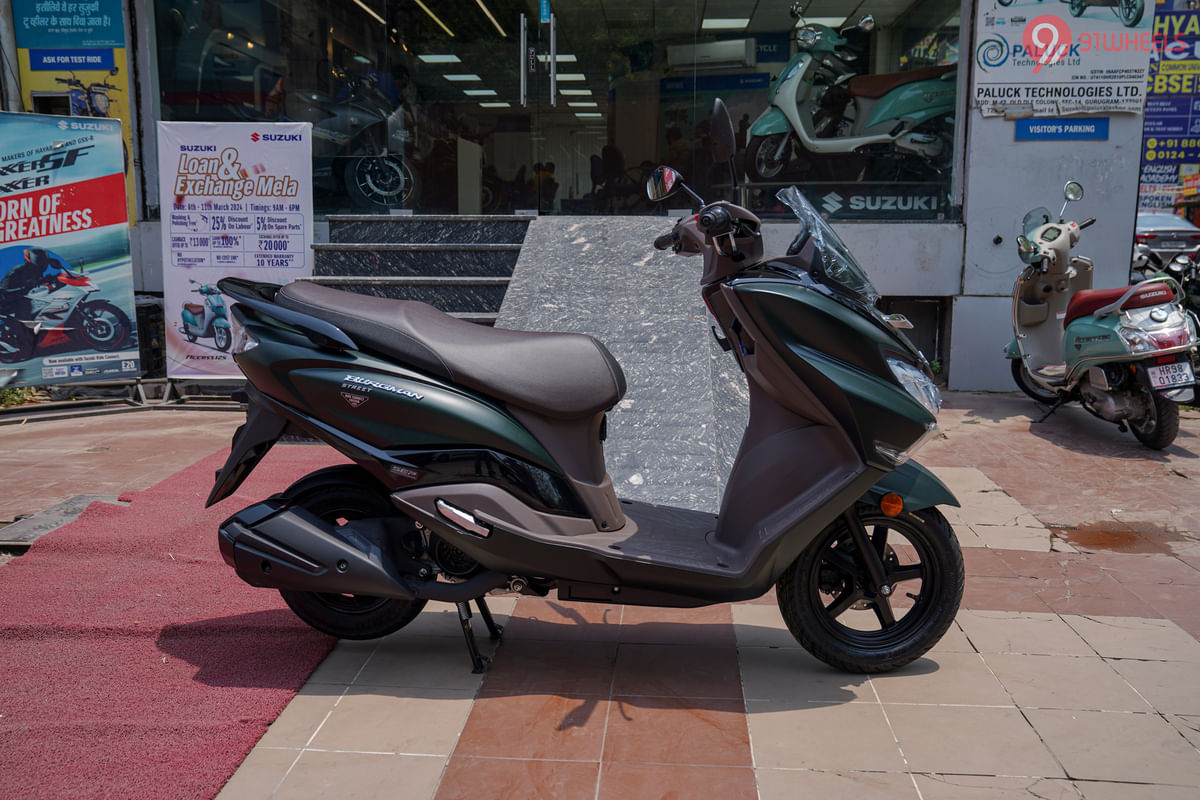 Suzuki Burgman Street Right Side View