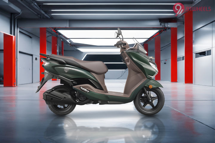 Suzuki Burgman Street Right Side View