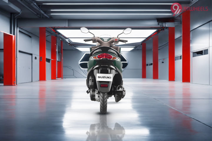 Suzuki Burgman Street Rear View