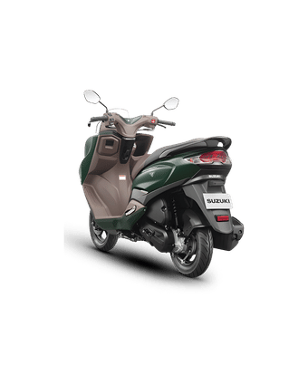 Suzuki Burgman Street Left Rear Three Quarter Suzuki Burgman Street Left Rear Three Quarter