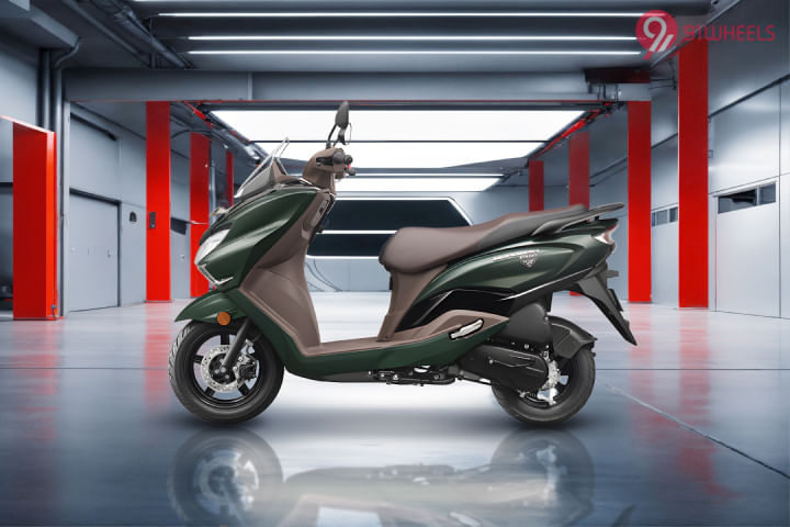 Suzuki Burgman Street Left Side View