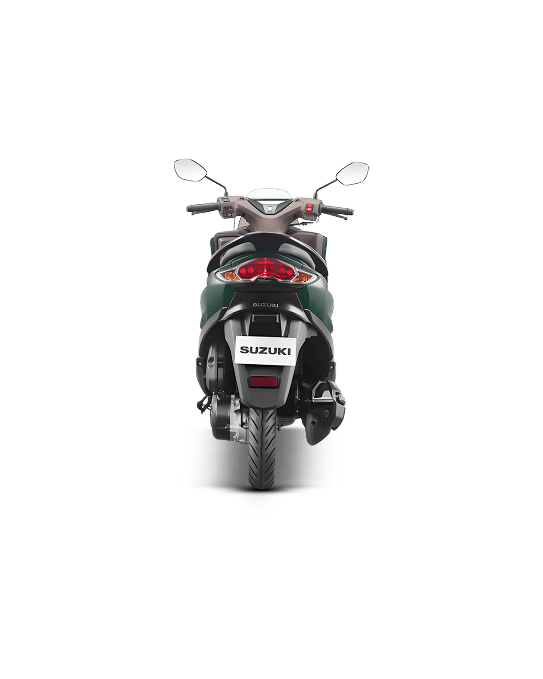 Suzuki Burgman Street Rear View Suzuki Burgman Street Rear View