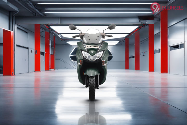 Suzuki Burgman Street Front View