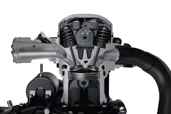 Suzuki Gixxer 250 Engine From Right