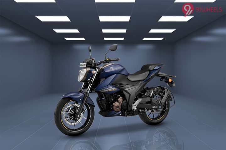 Suzuki Gixxer 250 Left Front Three Quarter