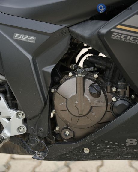 Gixxer SF 250 Engine From Left