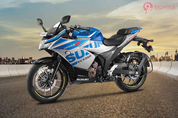 Suzuki Gixxer SF 250 Left Front Three Quarter