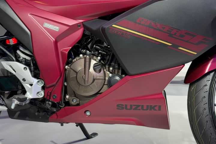 Suzuki Gixxer SF 250 Engine From Right