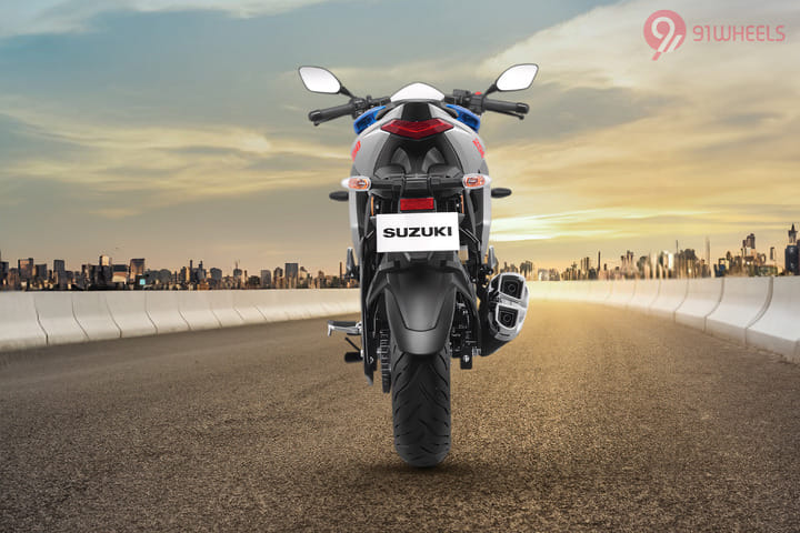 Suzuki Gixxer SF 250 Rear View Suzuki Gixxer SF 250 Rear View