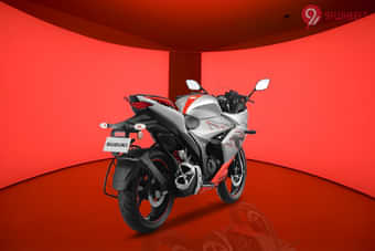 Suzuki Gixxer SF Right Rear Three Quarter Suzuki Gixxer SF Right Rear Three Quarter