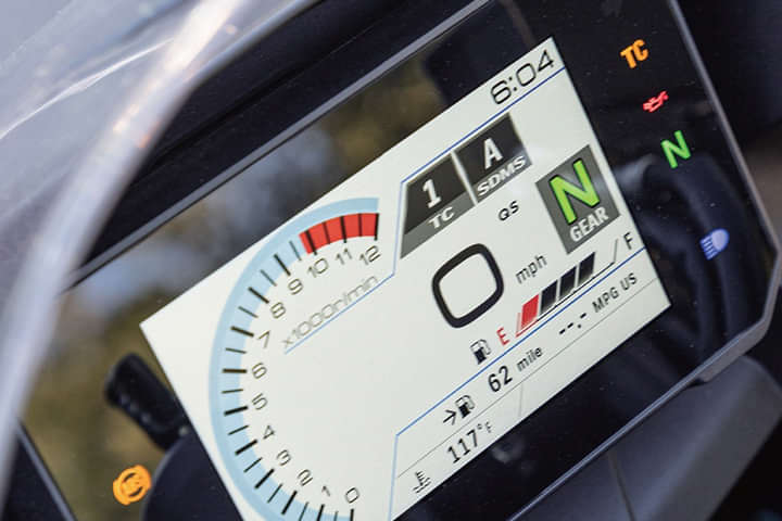 Suzuki GSX 8R TFT / Instrument Cluster