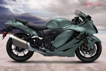 Suzuki Hayabusa Right Side View