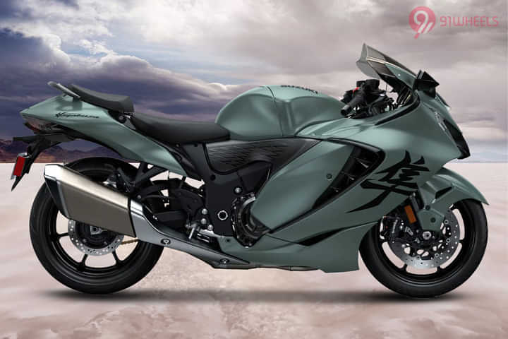 Suzuki Hayabusa Right Side View Suzuki Hayabusa Right Side View