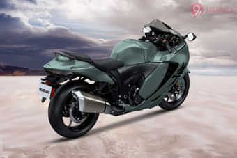 Suzuki Hayabusa Right Rear Three Quarter