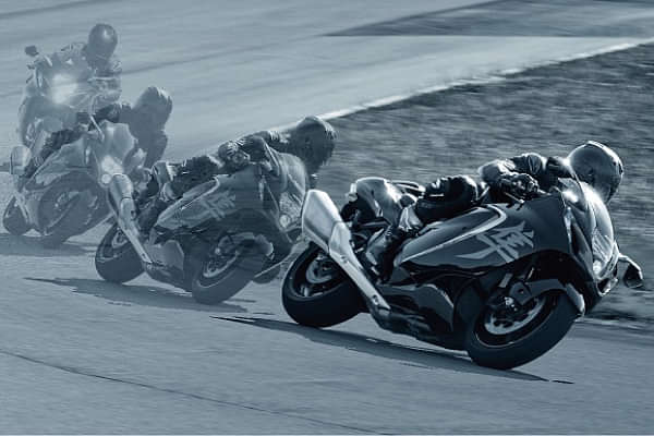 Suzuki Hayabusa Riding Shot