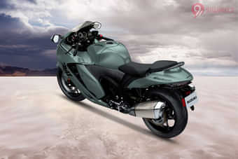 Suzuki Hayabusa Left Rear Three Quarter