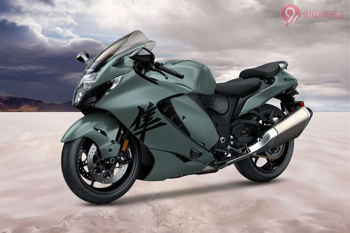 Suzuki Hayabusa Left Front Three Quarter