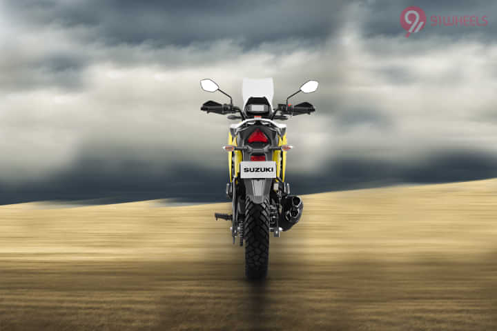 Suzuki V-Strom SX 250 Rear View Suzuki V-Strom SX 250 Rear View