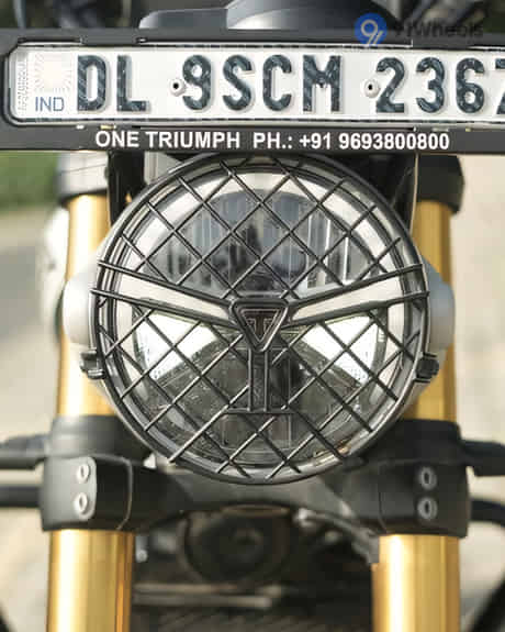 Scrambler 400X Head Light