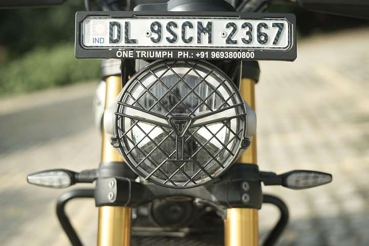 Triumph Scrambler 400X Head Light