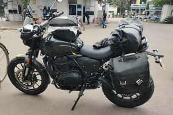 Triumph Bajaj Scrambler 350 Side Profile LR Triumph Bajaj Scrambler 350 Side Profile LR