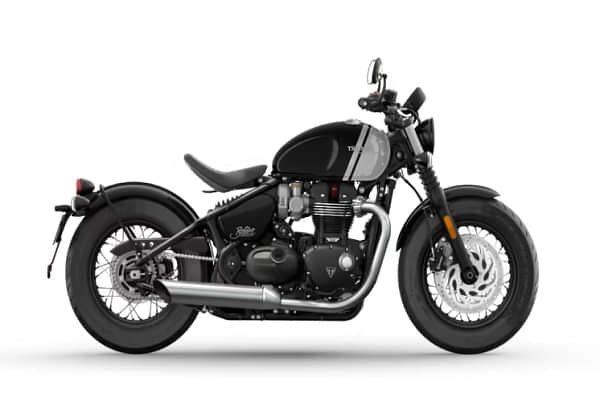 Triumph Bonneville Bobber Right Side View