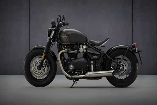 Triumph Bonneville Bobber Left Side View Triumph Bonneville Bobber Left Side View