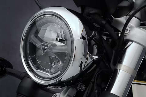 Triumph Bonneville Speedmaster Jet Black Head Light