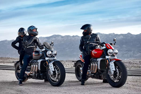 Triumph Rocket 3 Riding Shot