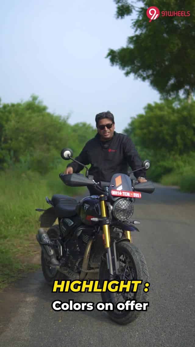 Triumph Scrambler 400 XC Video